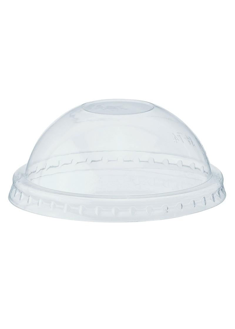 DL74 - PET 74mm Dome Lid (clear)