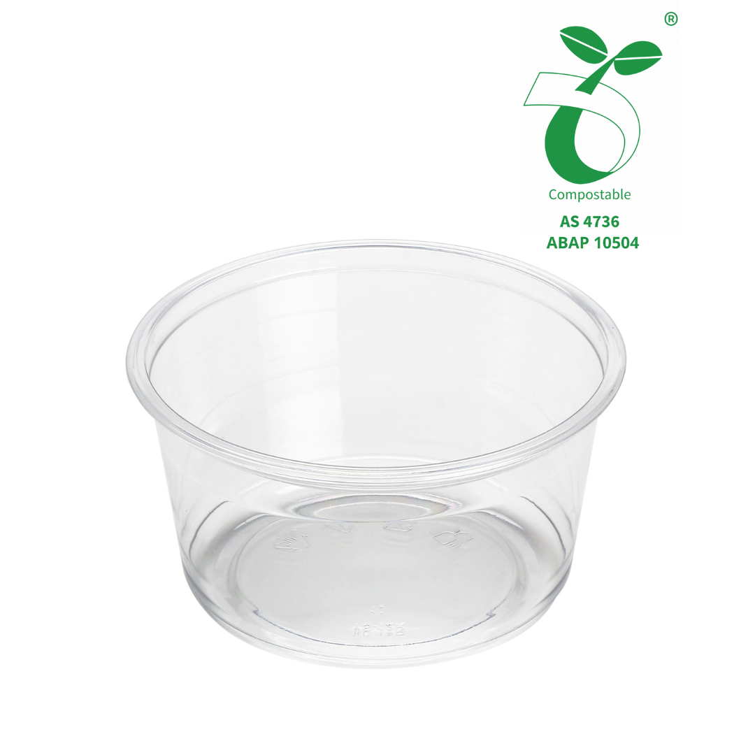 YS-12RG - YS 12oz PLA Clear Round Deli Container