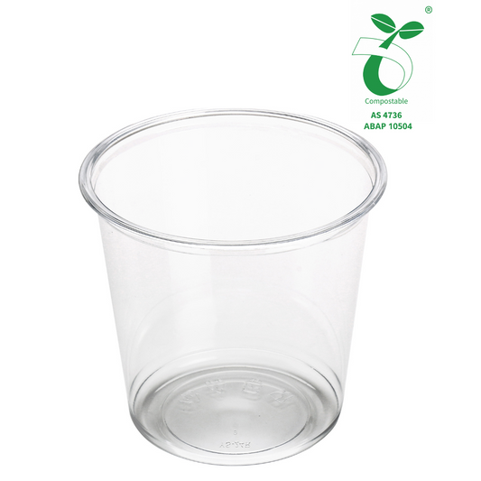 YS-24RG - YS 24oz PLA Clear Round Deli Container