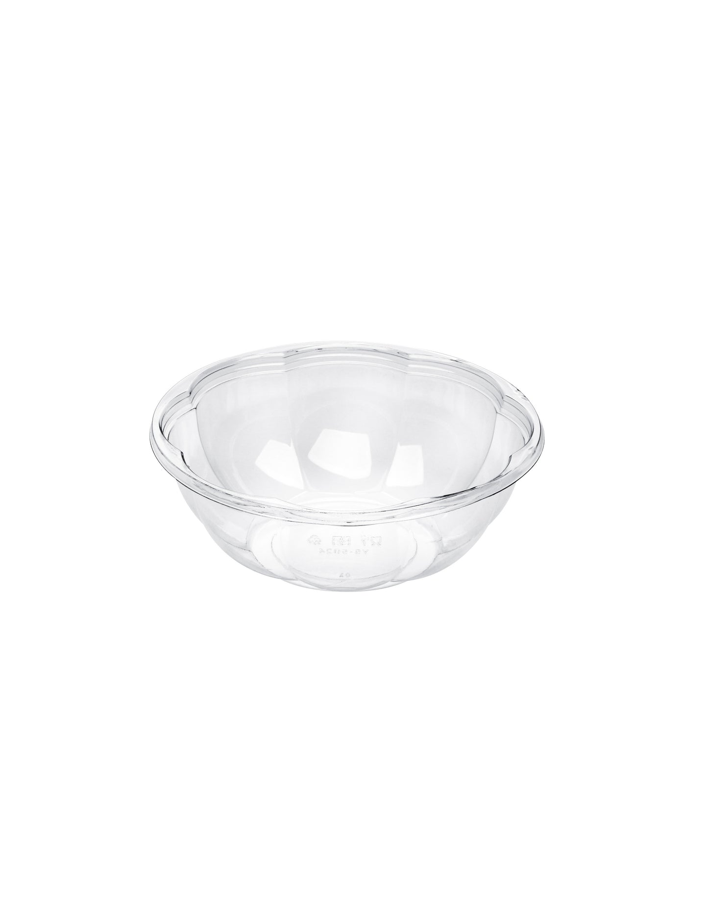 SB24 - PET 24oz Round Clear Salad Bowl