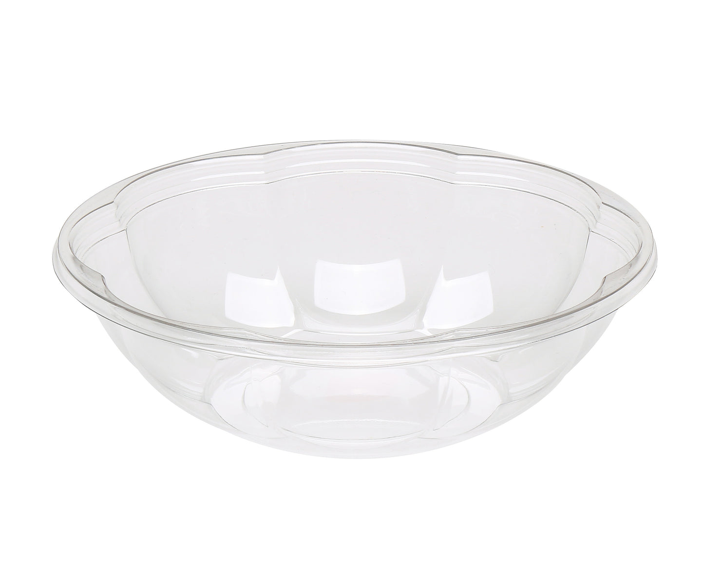 YS-SB18G - YS 18oz PLA Round Clear Salad Show Bowl