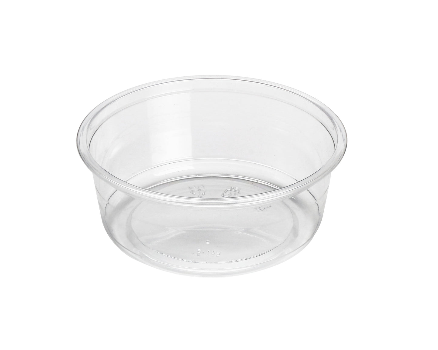 YS-08RG - YS 8oz PLA 8oz Clear Round Deli Container